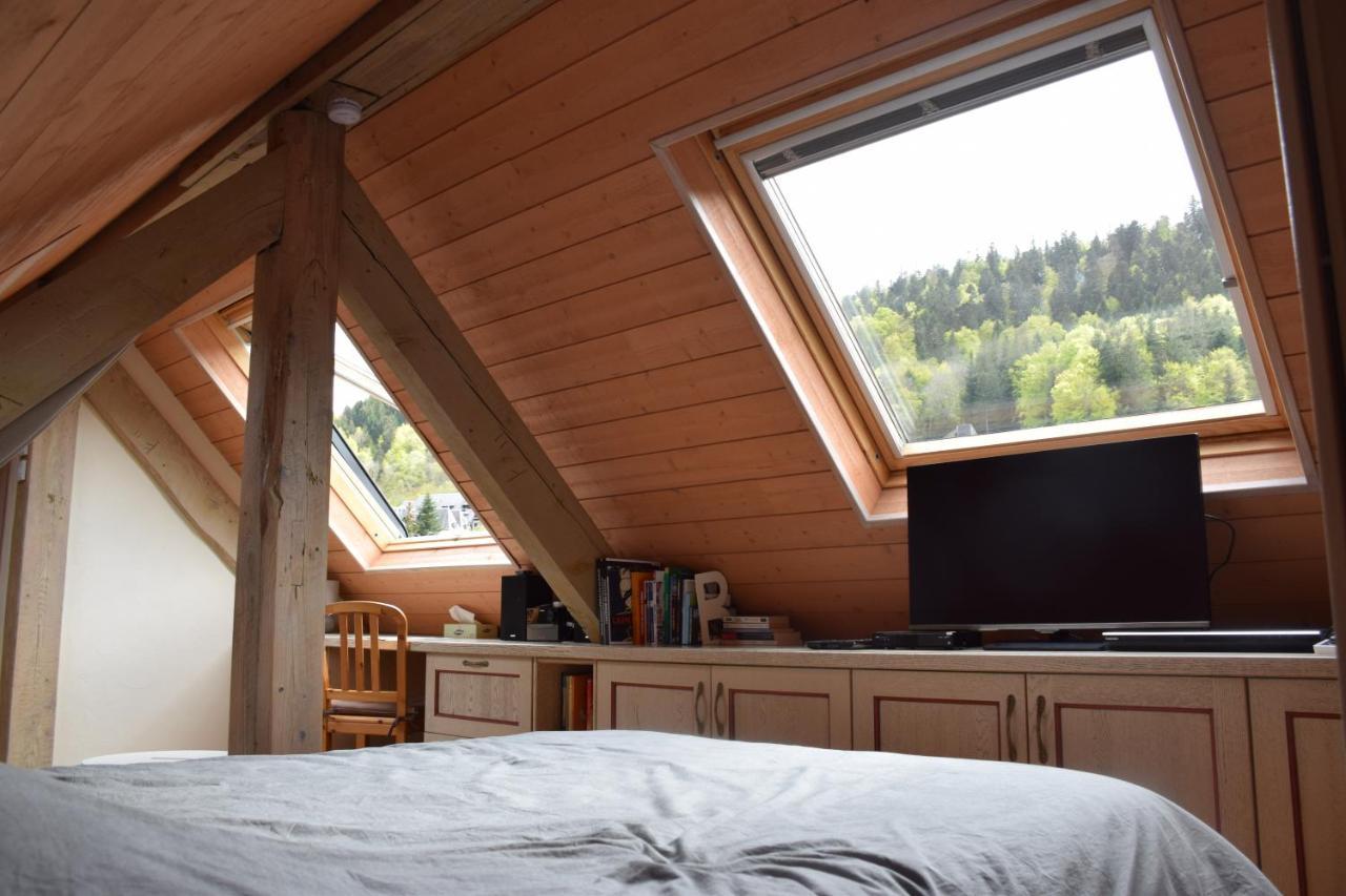 Petit Duplex De Charme Sous Les Toits Du Mont-Dore Экстерьер фото